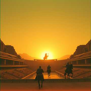 歌曲的封面Die letzte Kriegerin (Die Olympiade) Symphonie