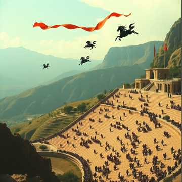 Capa da música Die letzte Kriegerin (Die Olympiade) IV