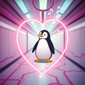 A dal borítója Szerelmes pingvin