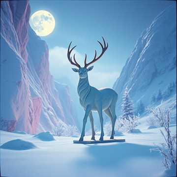 Cover van het nummer олень