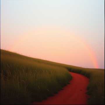 歌曲的封面무지개 걸린 능선