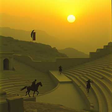 Bìa bài hát Die letzte Kriegerin (Die Olympiade) XIX