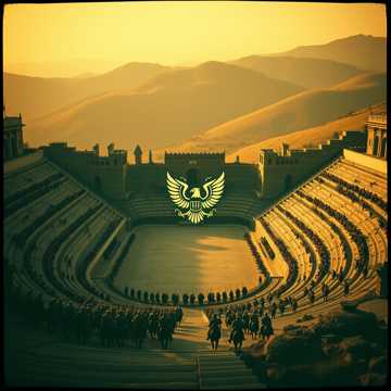 Cover van het nummer Die letzte Kriegerin (Die Olympiade)