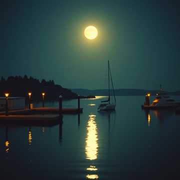 Bìa bài hát Midnight On The Harbor