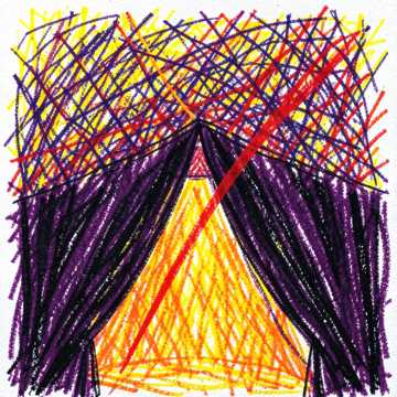 Couverture de la chanson When the curtain rises