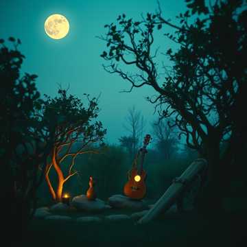 Capa da música Sotto la Luna