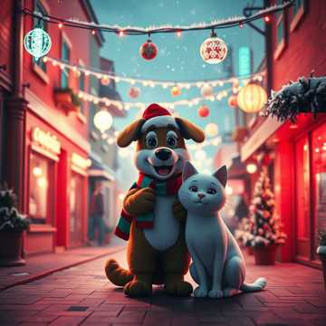 歌曲的封面Mi LInda Mascota Felicita la navidad