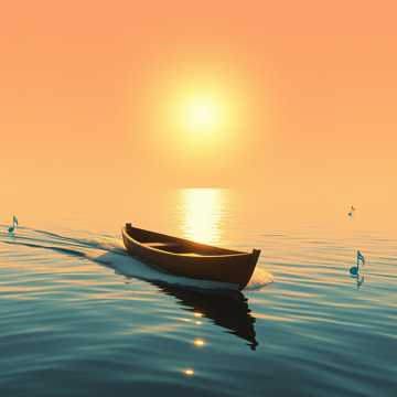 Portada de la canción Утром мы пойдем на рыбалку