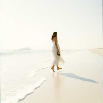 Bìa bài hát 백사장 걷는 여인