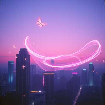 Cover des Liedes Skyline Butterflies