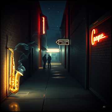 Cover utworu Nocny Saksofon