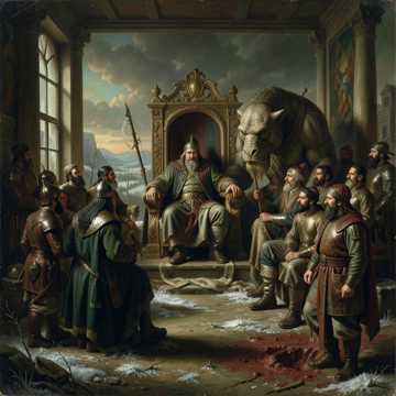 Cover of the song Die letzte Kriegerin (Temüjin und Dschamucha) Teil 30 Celtic II