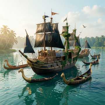 غلاف الاغنية Die letzte Kriegerin (Die Gold Piraten) VIII