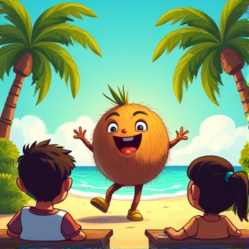 Copertina della canzone Coconut Spelling Song