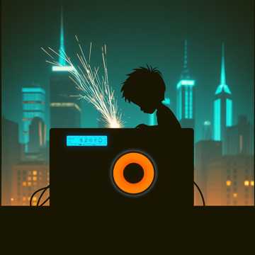 노래 표지 Мальчик и динамик