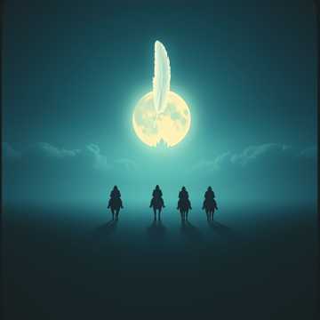 歌曲的封面Die letzte Kriegerin (Drei Freunde für die Ewigkeit)