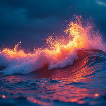 Cover of the song Ocean Fire