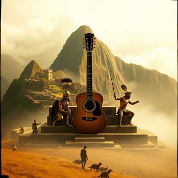 Portada de la canción Die letzte Kriegerin (Die Inkas) Flamenco III