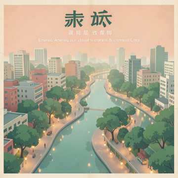 Cover utworu 美丽南宁·绿城邕城