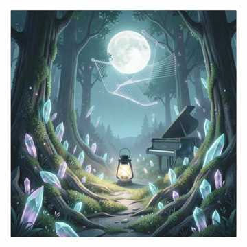 Capa da música Moonlit Rootways
