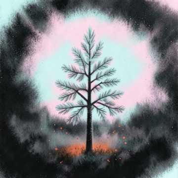 歌曲的封面зима