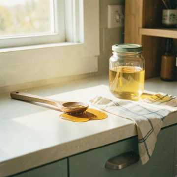 Cover av låten Honey on the Counter