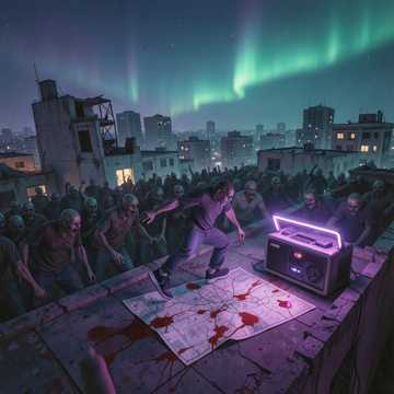 노래 표지 Zombik Elől