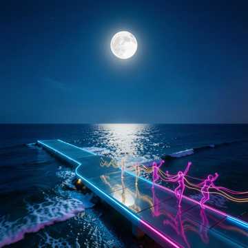 Cover av låten Midnight Mirage