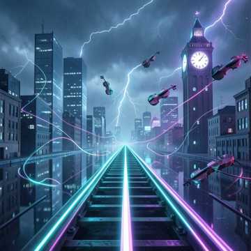 Cover utworu PRZEZ CZAS