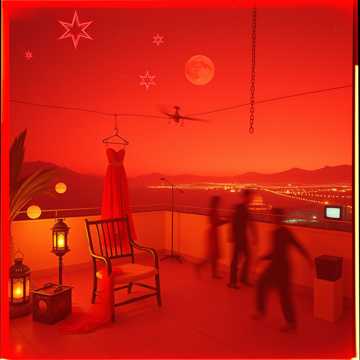 Capa da música Desert Rooftop Fever