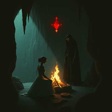 A dal borítója Die letzte Kriegerin (Der Blut Rubin Prinz) Rock Oper II