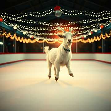 Cover av låten козлик на коньках