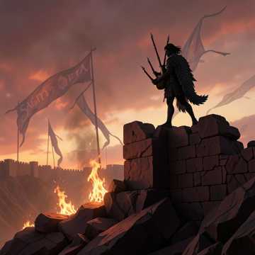 Cover utworu Die letzte Kriegerin (Die 300) Teil 4 Cantabra Rock VI
