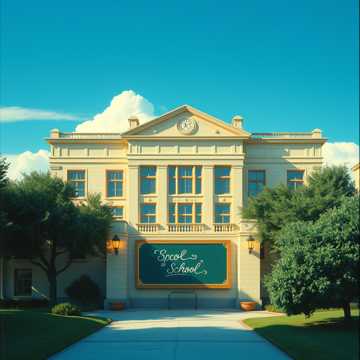 Copertina della canzone ใต้ฟ้าสีคราม งามเด่น เป็นสง่างาม สถาบันล้ำค่า ณ บ้านบาราเฮาะ เสียงเรียกขานของคร