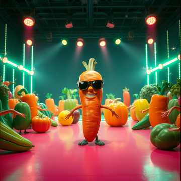 A dal borítója The Veggietales Live Version