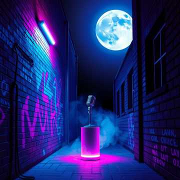 Cover des Liedes Mic Check Mayhem