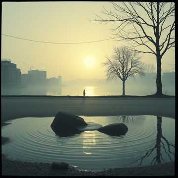 Portada de la canción Захлебнётся солнце в луже