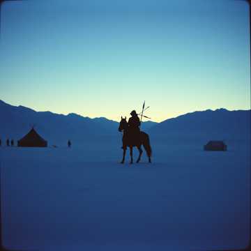 Cover des Liedes Die letzte Kriegerin (Dschingis Khan) IV