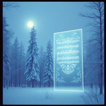 Portada de la canción Silent Snowfall Serenade