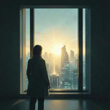 Cover of the song En face de moi