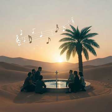 Cover of the song وَاحَةُ الحُبِّ