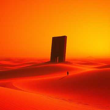 A dal borítója Sands of the Infinite