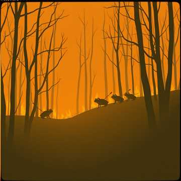 Couverture de la chanson El incendio de las ranas