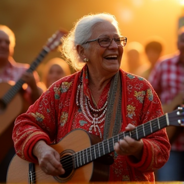 Кавер на песню la cumbia de la tercera edad