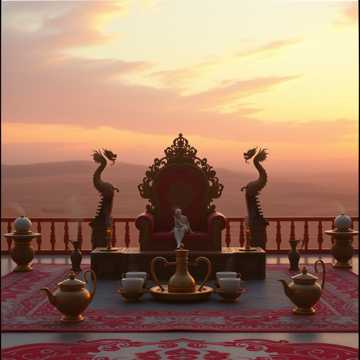 Cover des Liedes Die letzte Kriegerin (Die Tee Zeremonie) Teil 2 XIII