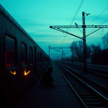 Cover of the song Помнишь? Дым, уголек папироски.