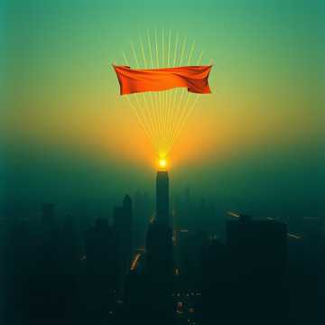 Cover of the song راية الأمل