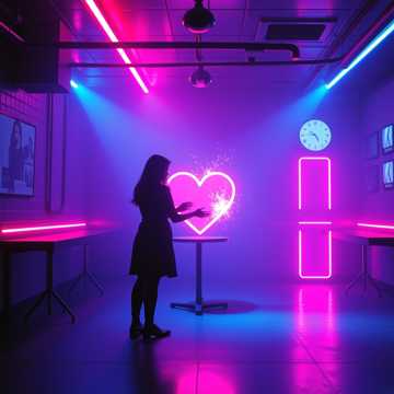 Cover of the song Neon Love