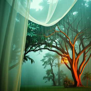 Cover of the song Monsoon Veil