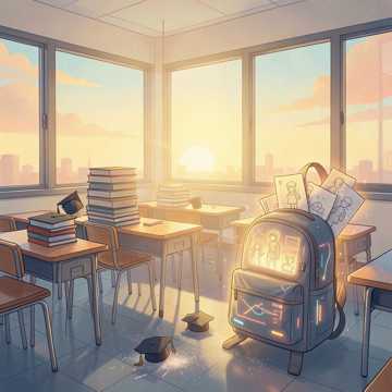Copertina della canzone Hasta Luego, Escuela